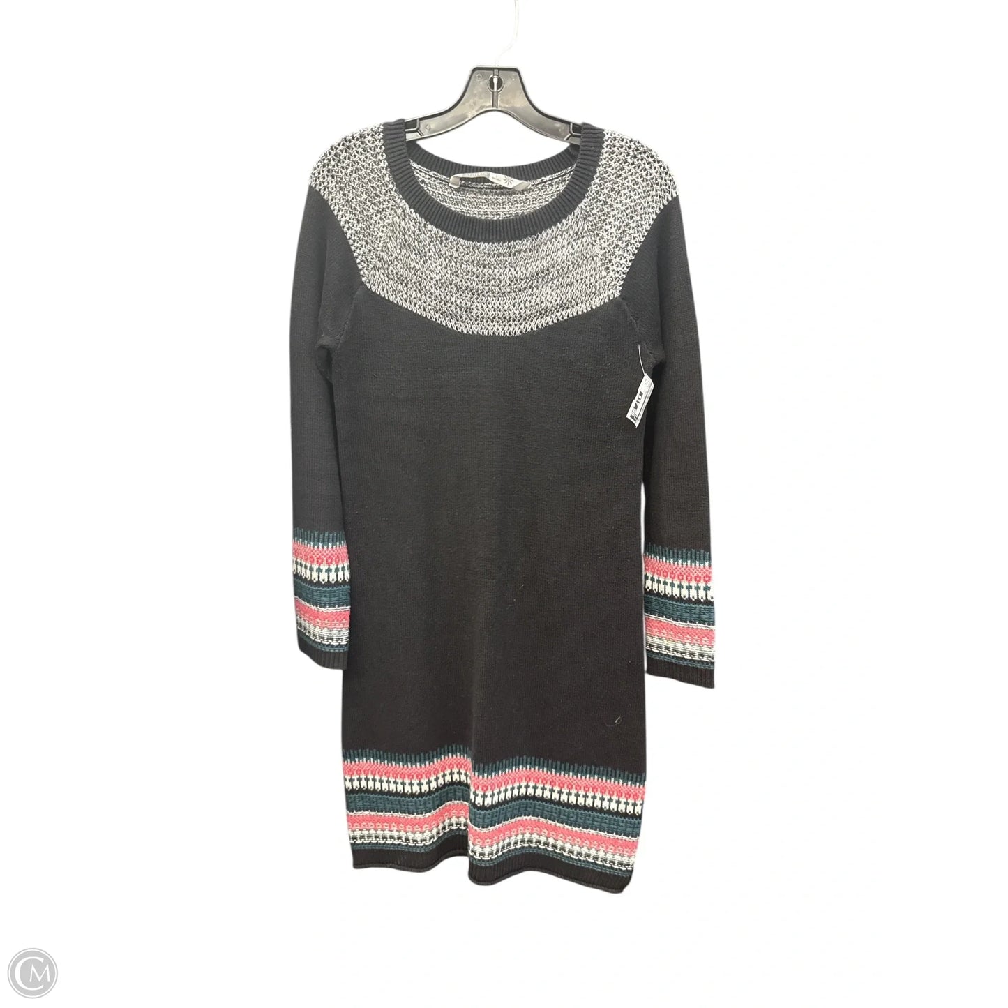 Dress Sweater By Athleta In Black & Grey, Size: S