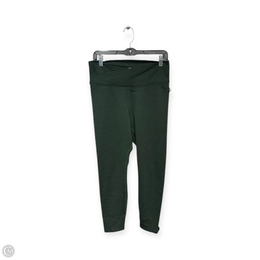 Athletic Leggings By Old Navy In Green, Size: L