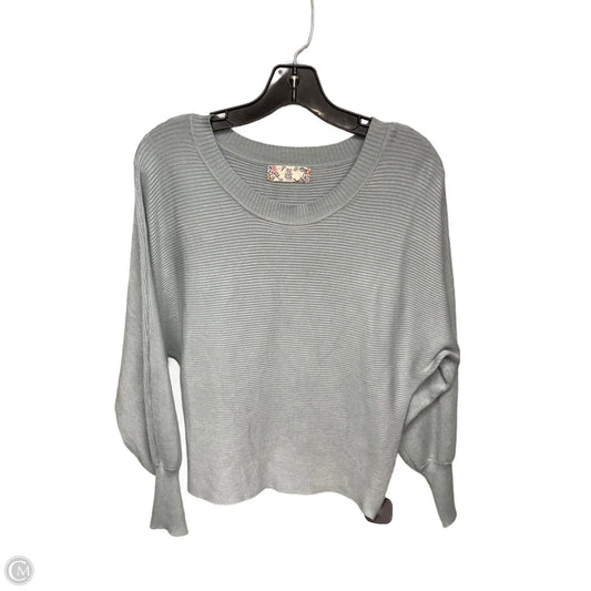 Top Long Sleeve By Pink Rose In Blue, Size: S