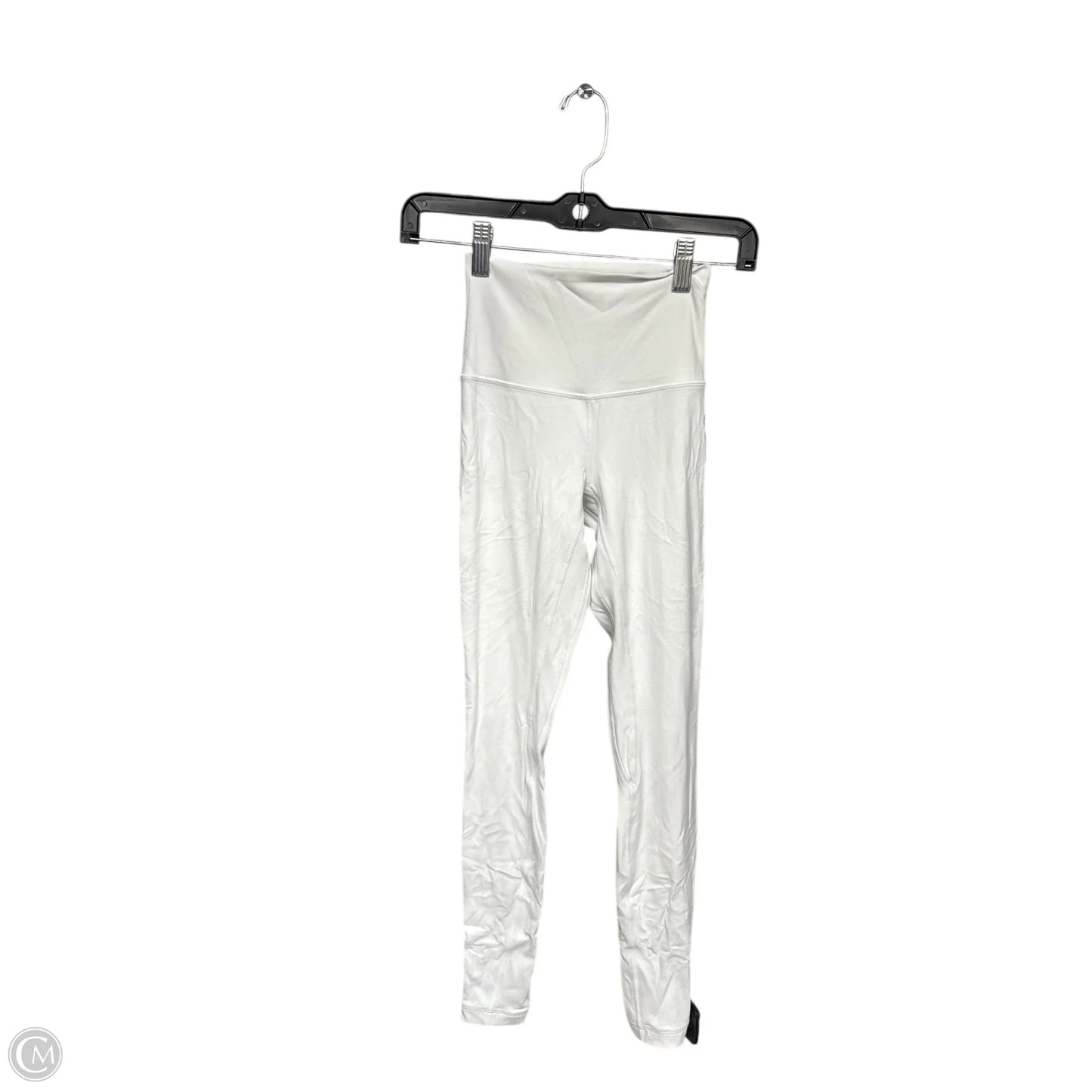 Athletic Leggings By Lululemon In White, Size: 2