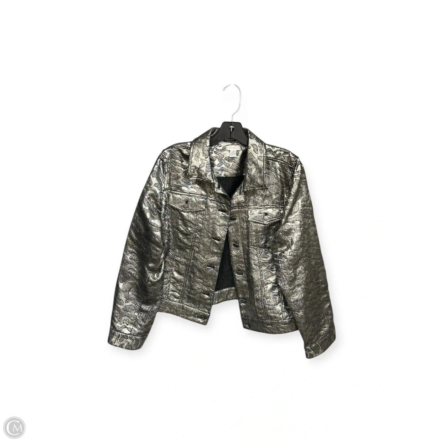 Jacket Other By Chicos In Gold, Size: L
