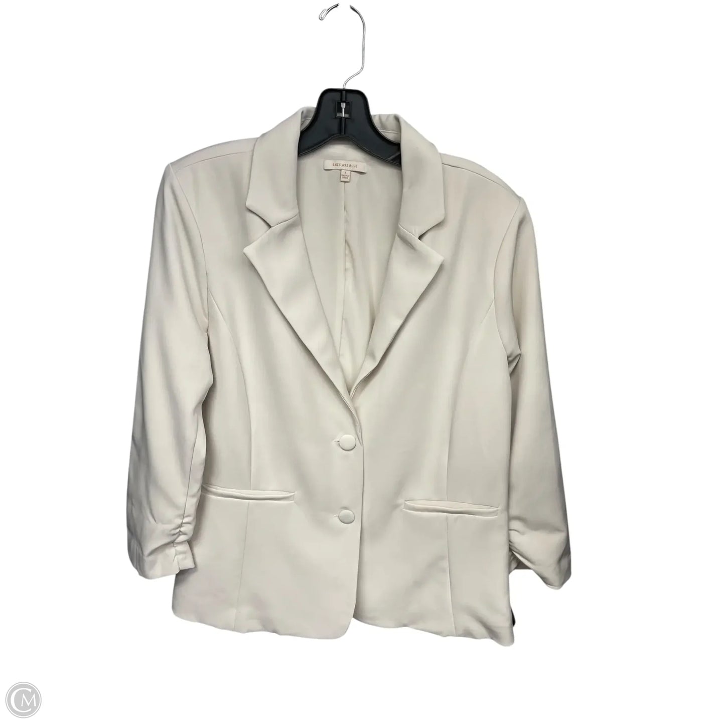 Blazer By Skies Are Blue In Cream, Size: L