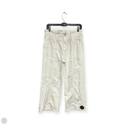 Pants Cropped By Paige In Ivory, Size: 8