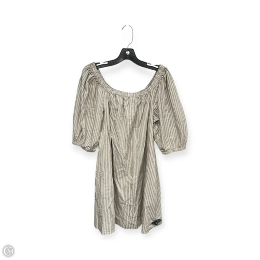 Dress Casual Short By Old Navy In Tan & White, Size: M