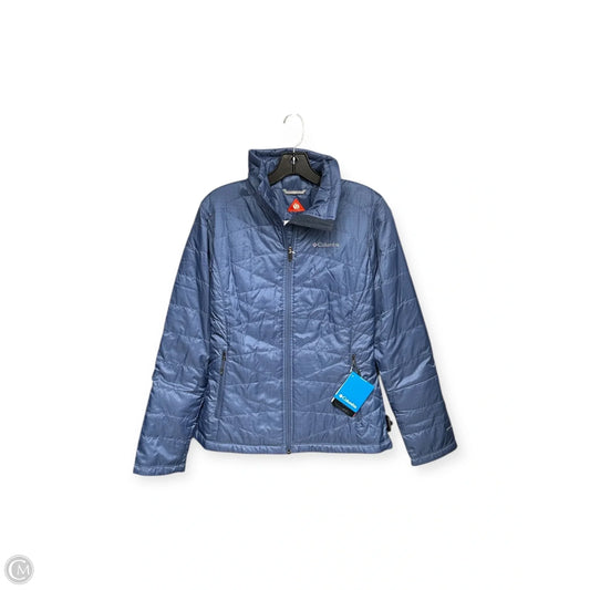 Jacket Puffer & Quilted By Columbia In Blue, Size: M