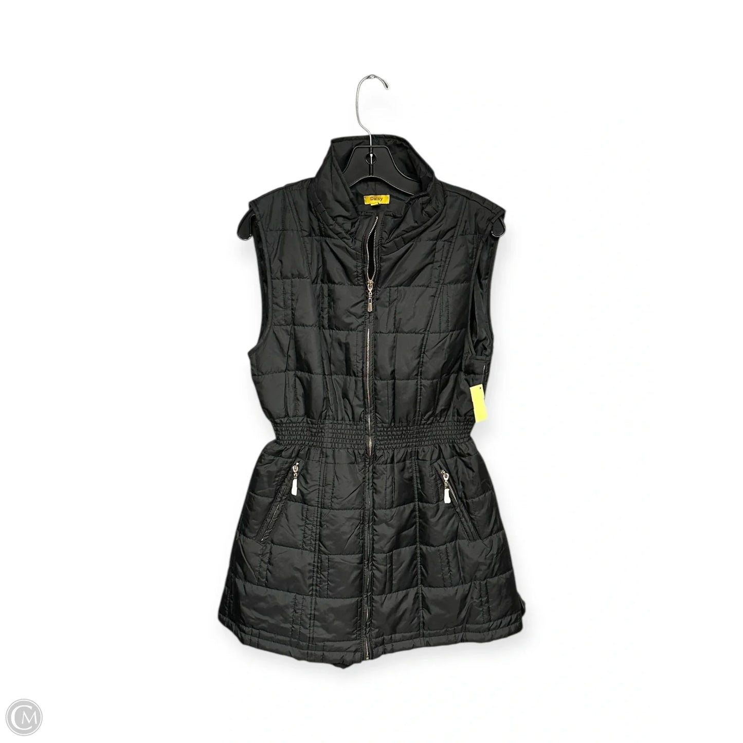 Vest Puffer & Quilted By Clothes Mentor In Black, Size: L