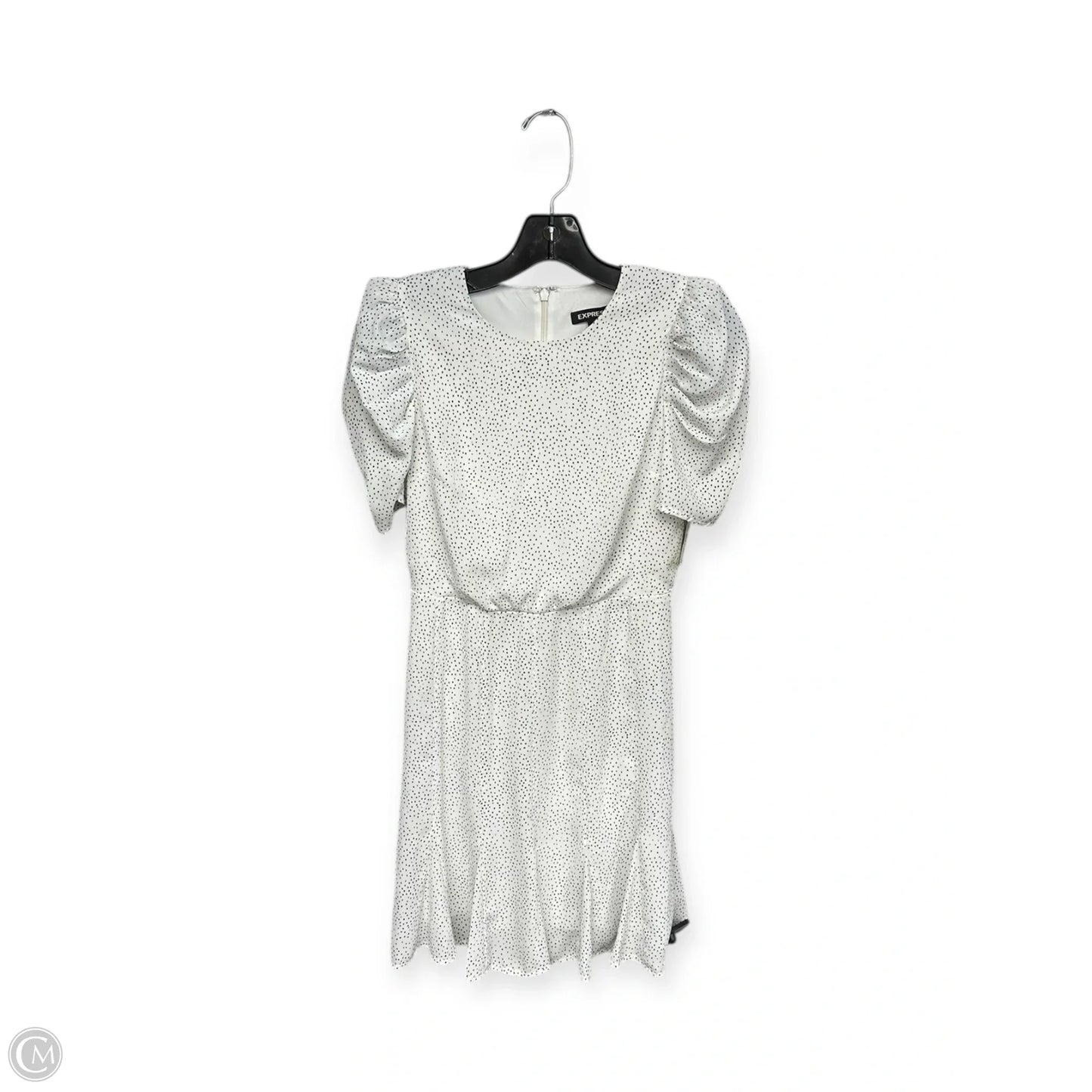 Dress Casual Short By Express In Black & White, Size: Xxs