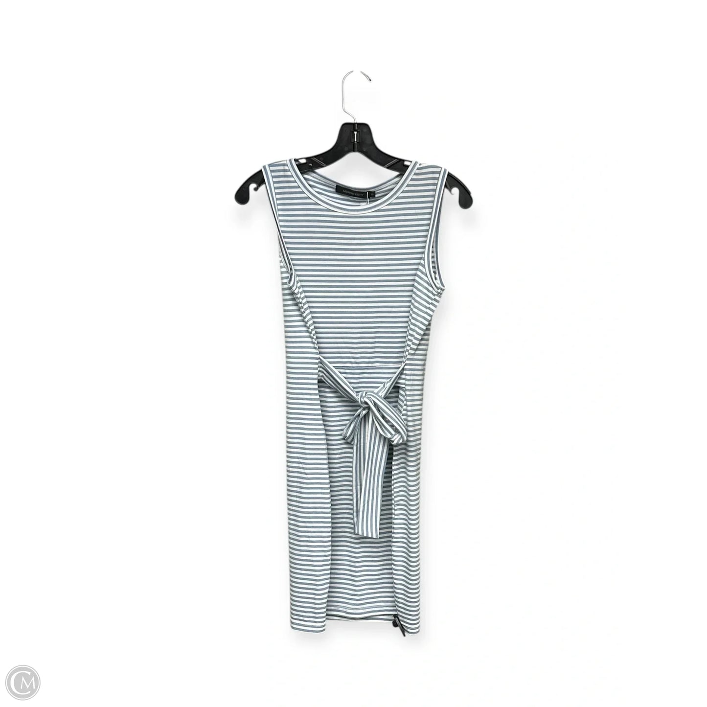 Dress Casual Short By Merokeety In Blue & White, Size: S