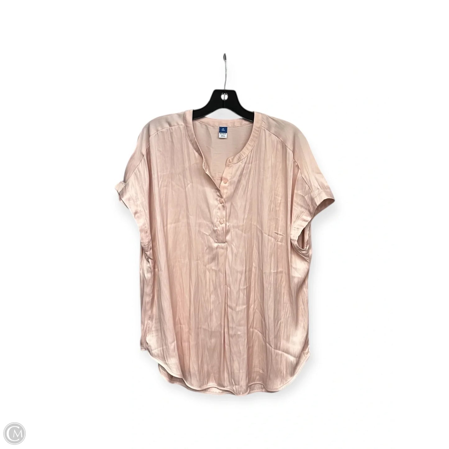 Top Short Sleeve By Old Navy In Pink, Size: Xl