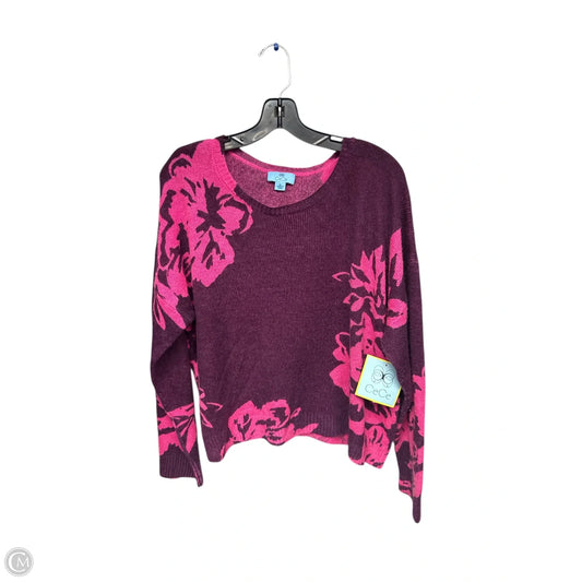 Sweater By Cece In Purple, Size: Xl