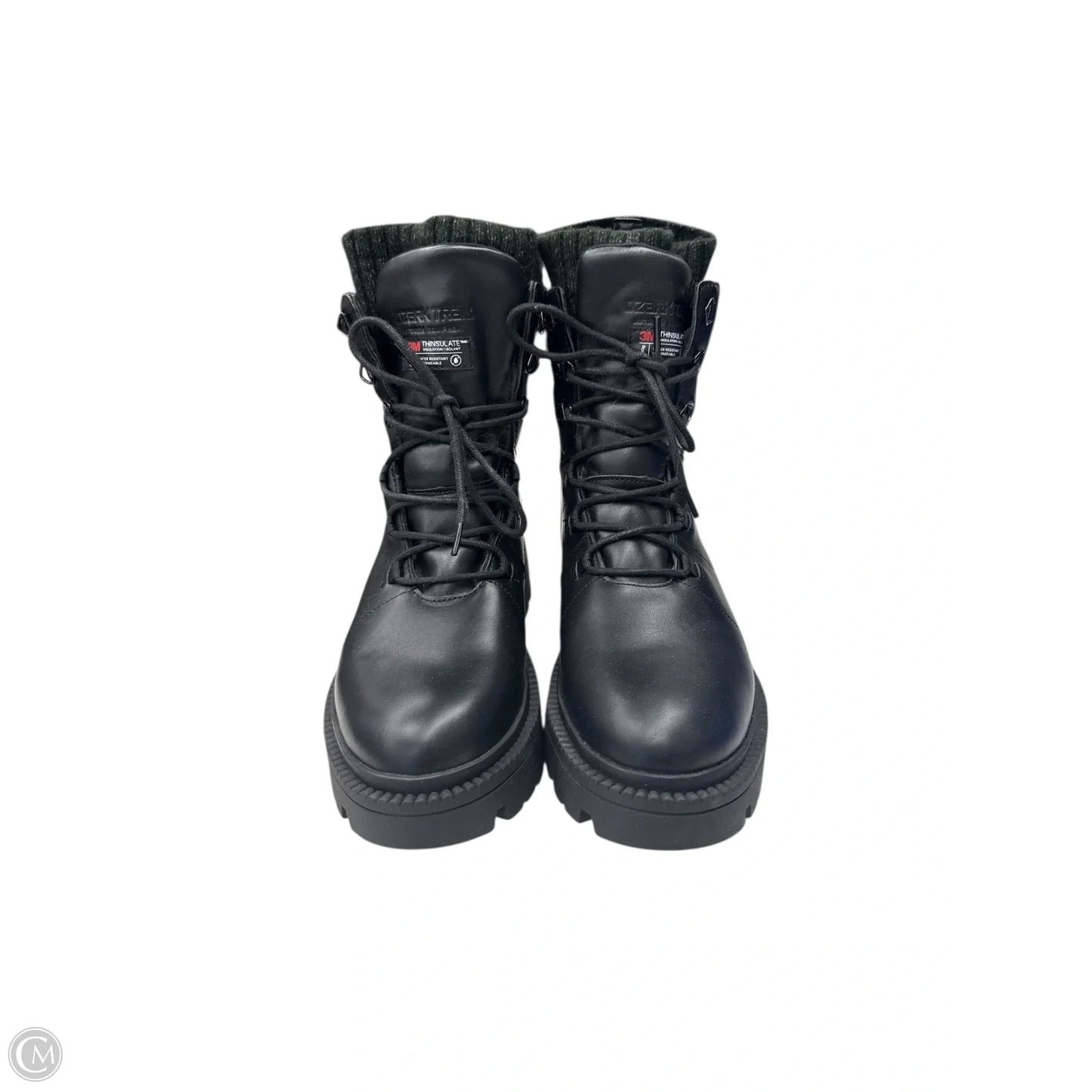 Boots Ankle Flats By Clothes Mentor In Black, Size: 9