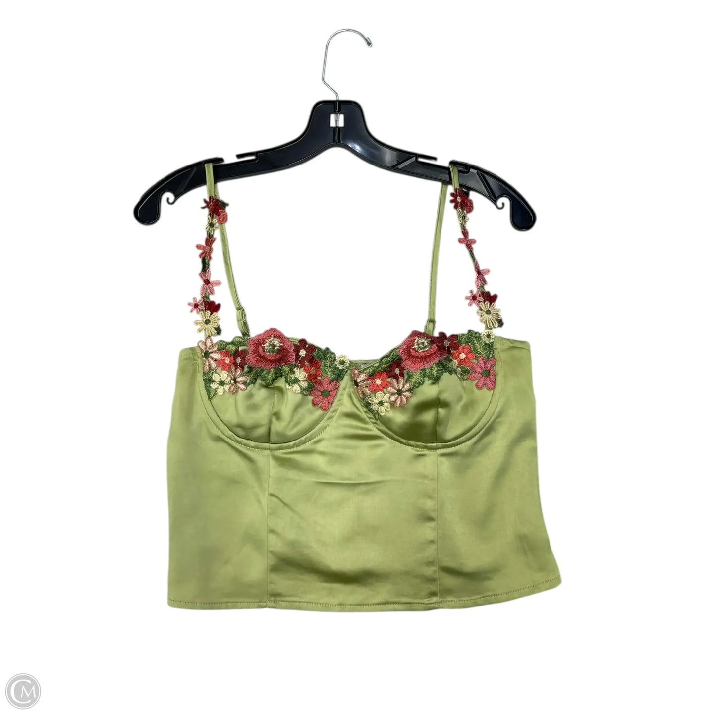 Top Sleeveless By Princess Polly In Green, Size: 8