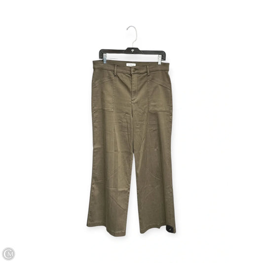 Pants Wide Leg By Evereve In Green, Size: 10