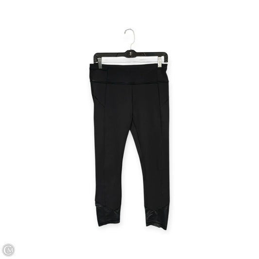 Athletic Leggings By Lululemon In Black, Size: 8