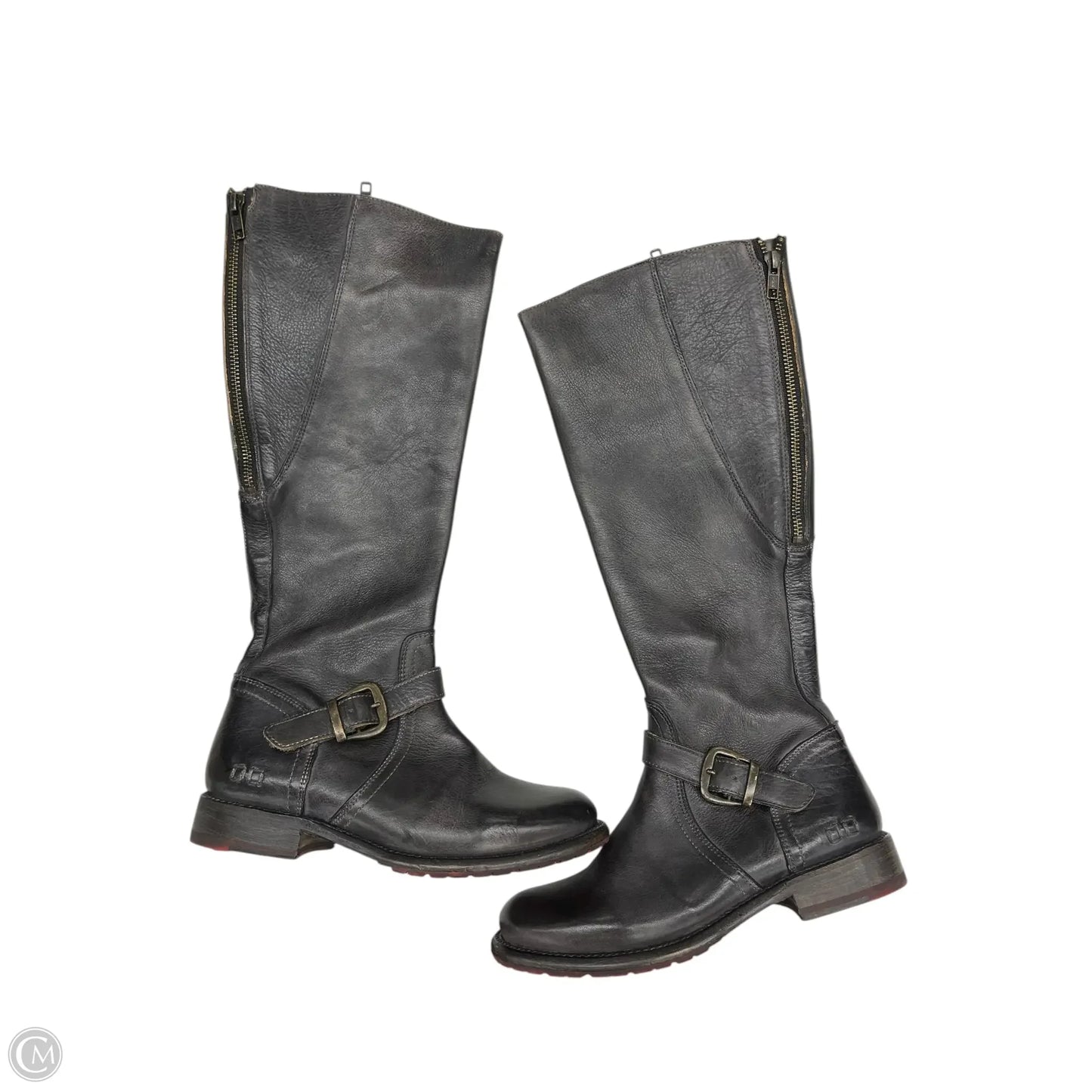 Boots Knee Flats By Bed Stu In Black, Size: 7