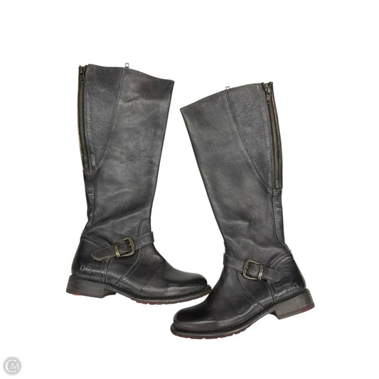 Boots Knee Flats By Bed Stu In Black, Size: 7