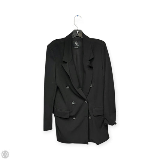 Blazer By Clothes Mentor In Black, Size: L