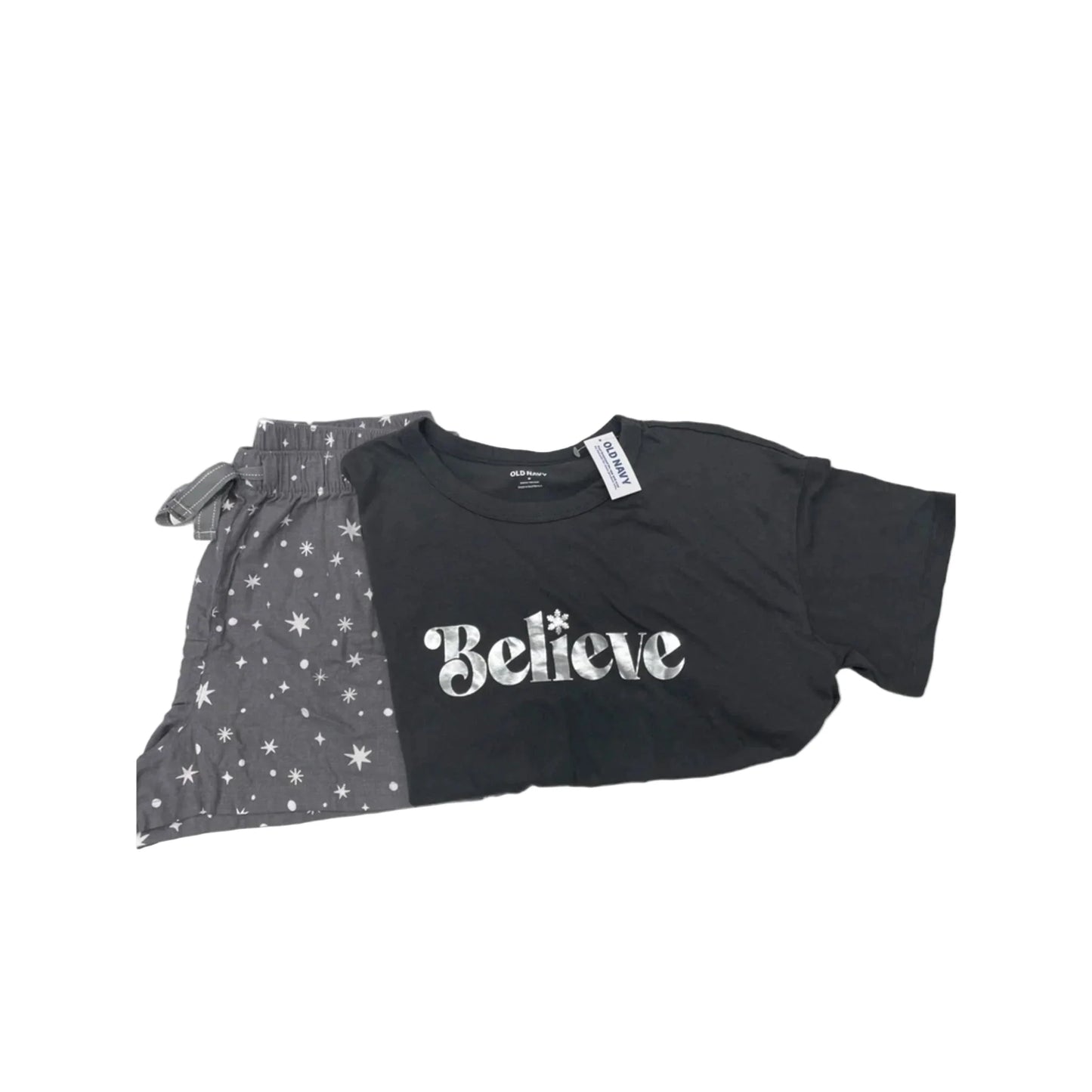 Pajamas 2pc By Old Navy In Grey, Size: M