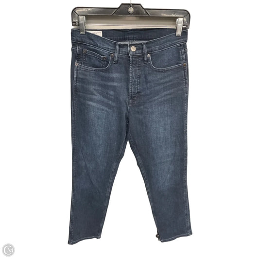 Jeans Skinny By Gap In Blue Denim, Size: 6