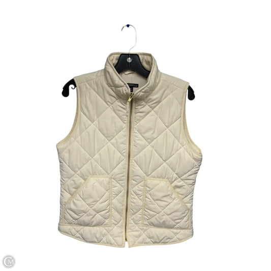 Vest Puffer & Quilted By J. Crew In Yellow, Size: M