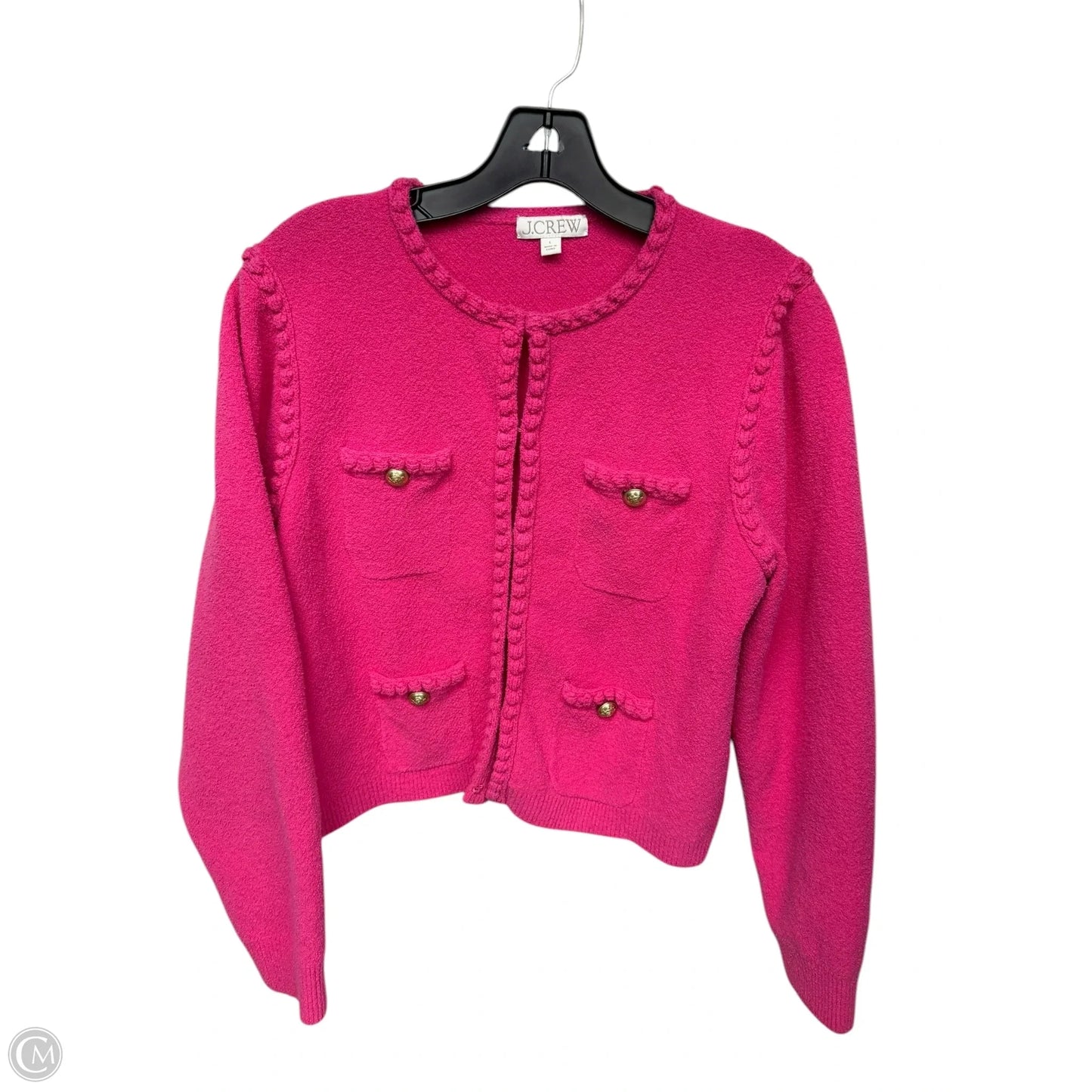 Cardigan By J. Crew In Pink, Size: L