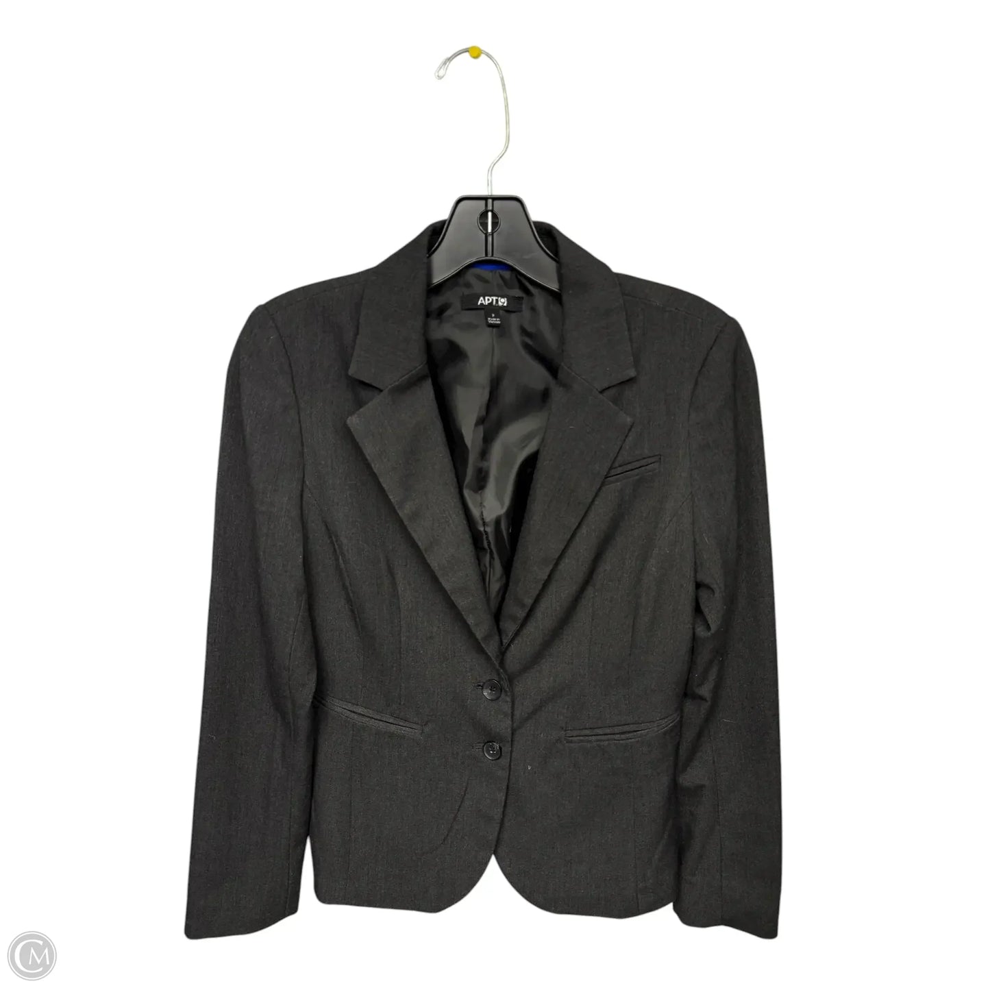Blazer By Apt 9 In Grey, Size: 2