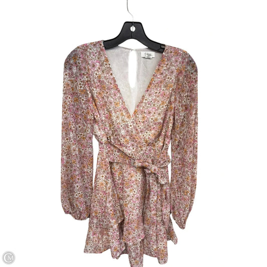 Dress Casual Short By Japna In Floral Print, Size: S