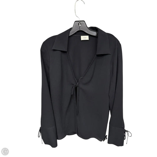 Top Long Sleeve By Wilfred In Black, Size: M