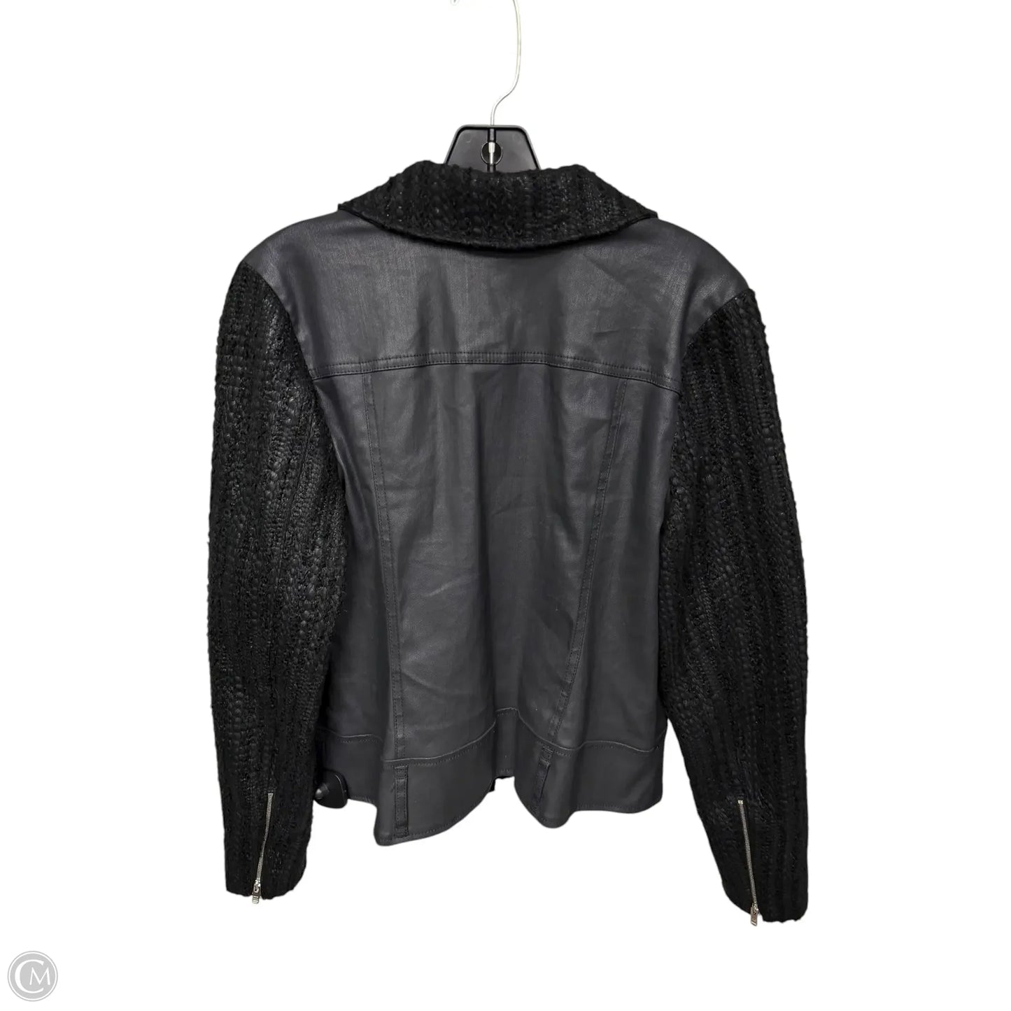 Jacket Moto By 7 For All Mankind In Black, Size: L