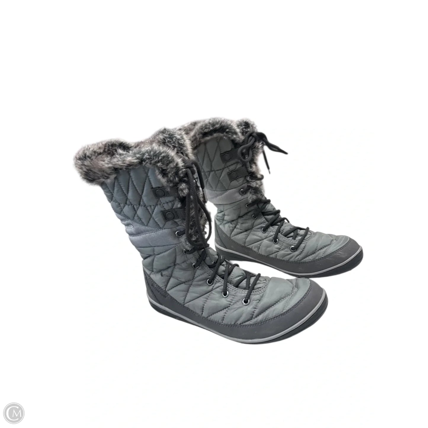 Boots Snow By Columbia In Grey, Size: 10