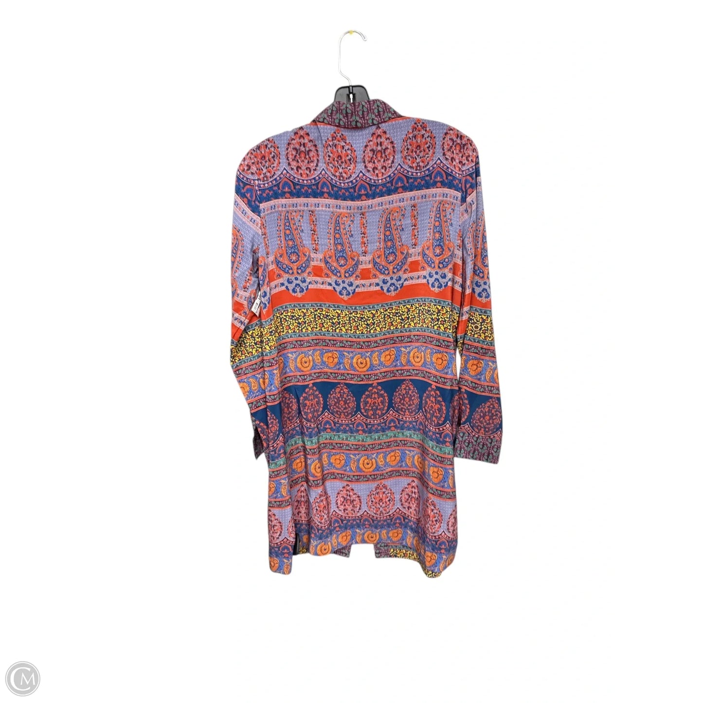 Dress Casual Maxi By Maeve In Purple & Yellow, Size: 4