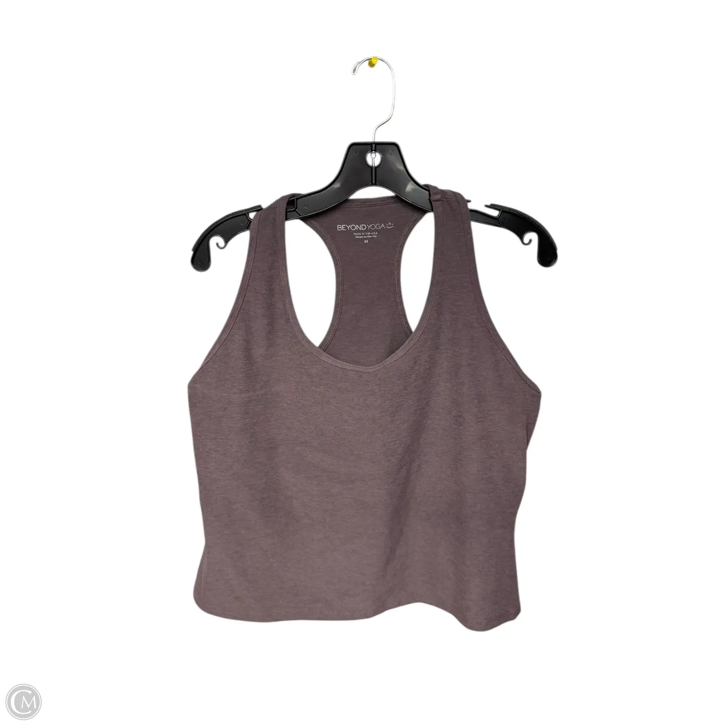Athletic Tank Top By Beyond Yoga In Brown, Size: 3x
