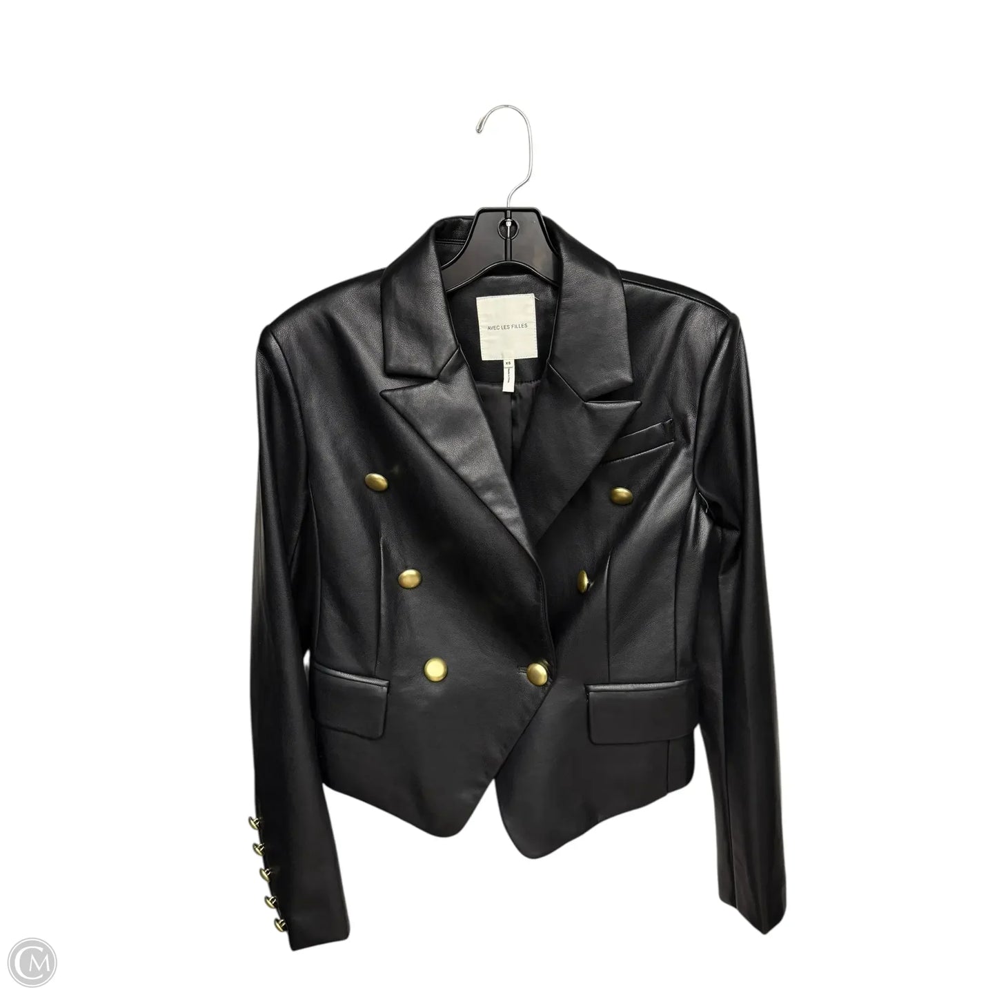 Blazer By Avec Les Filles In Black, Size: Xs