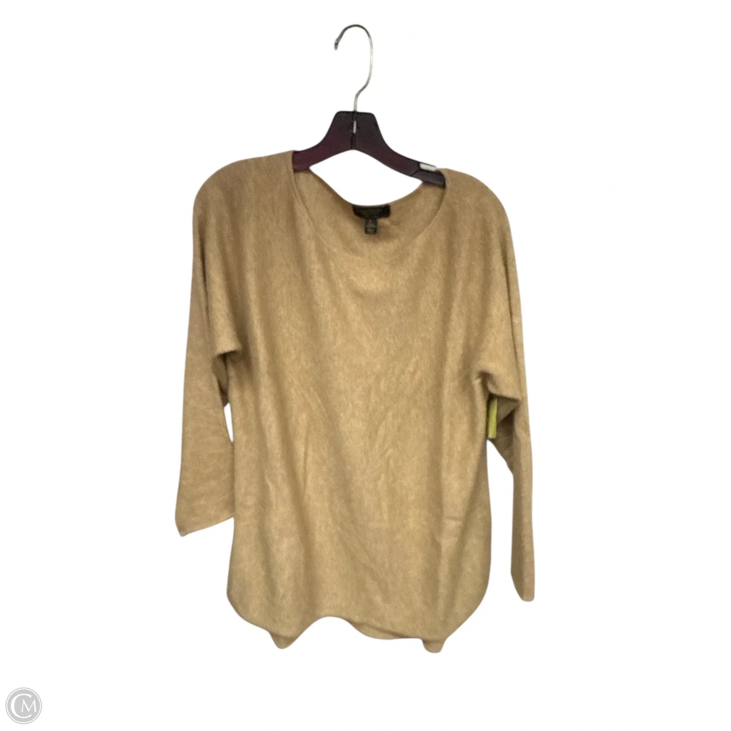 Sweater Cashmere By Charter Club In Tan, Size: L