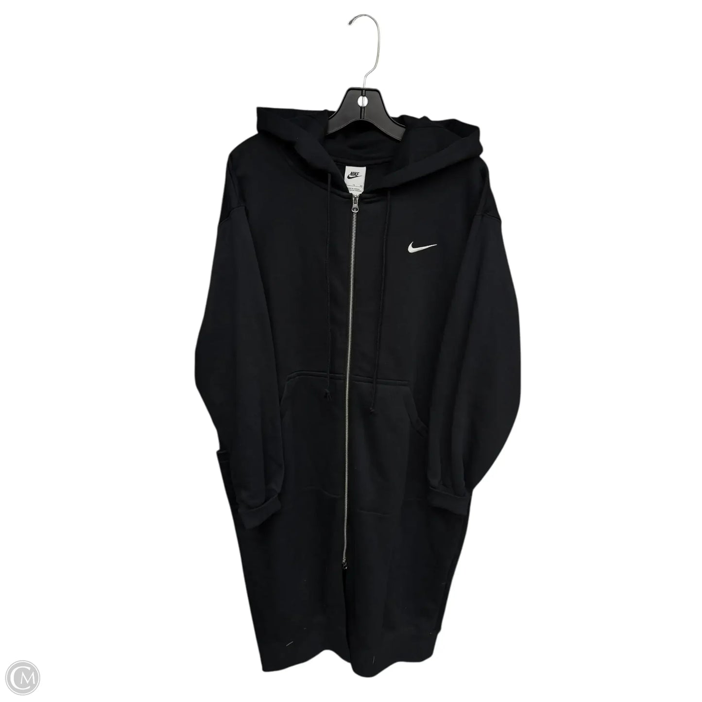 Athletic Sweatshirt Hoodie By Nike Apparel In Black, Size: Xl