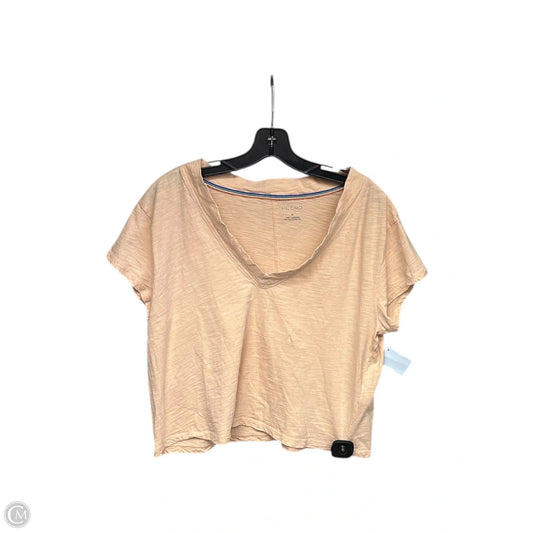 Top Short Sleeve By Pilcro In Orange, Size: M