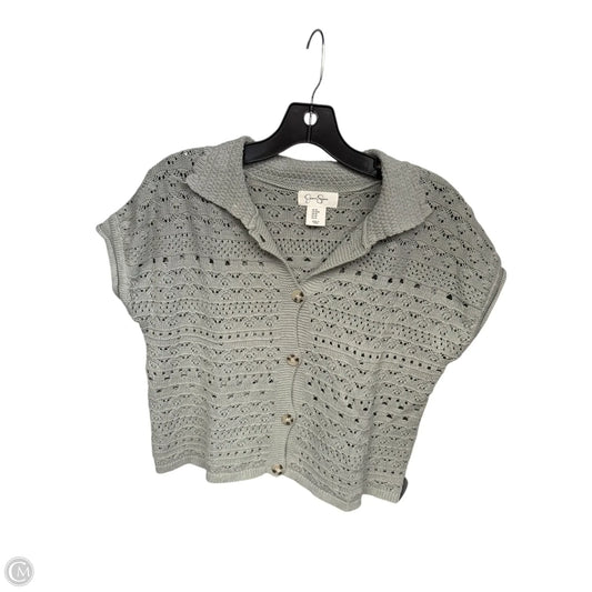 Top Short Sleeve By Jessica Simpson In Green, Size: M