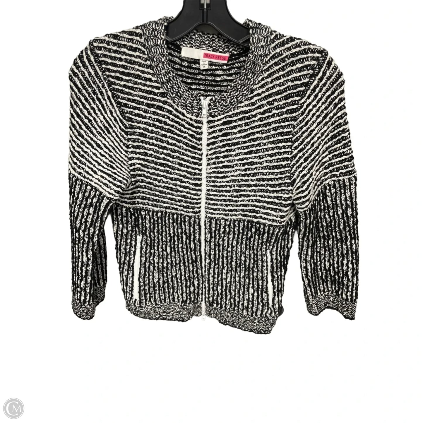 Sweater By Tracy Reese In Black & White, Size: M