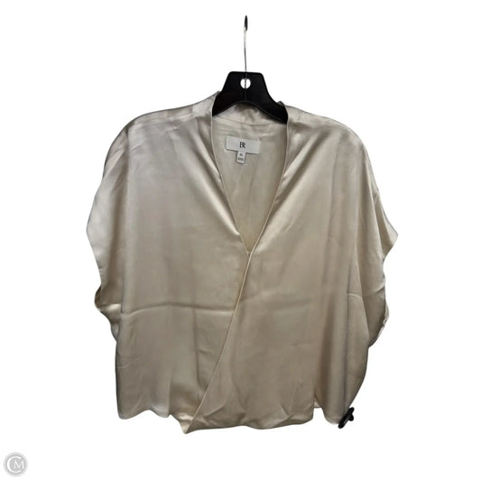 Top Sleeveless By Banana Republic In Ivory, Size: Xl