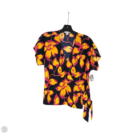 Top Short Sleeve By Allison Joy In Floral Print, Size: Xs