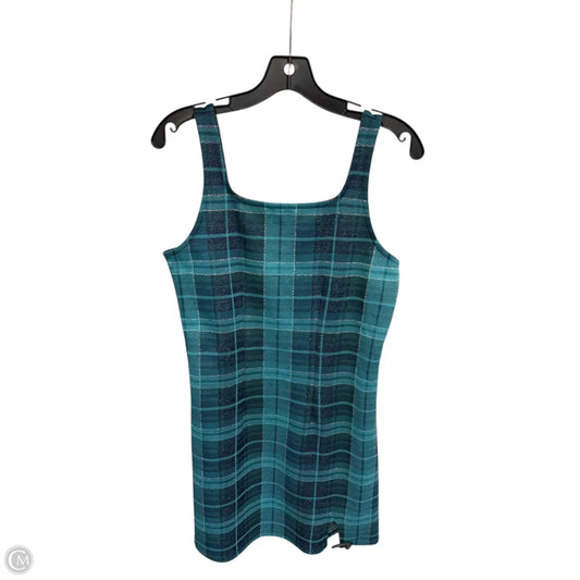 Dress Casual Short By So In Teal Print, Size: Xl