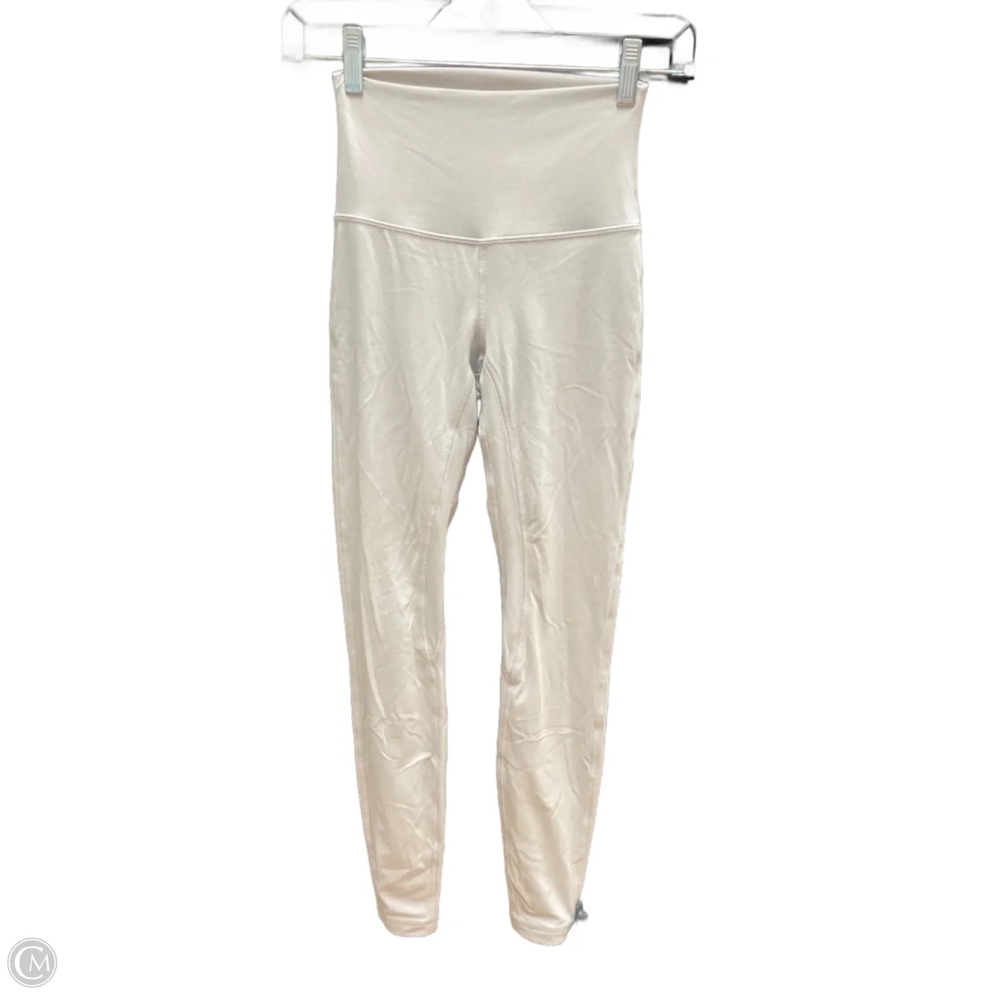 Athletic Leggings By Lululemon In Taupe, Size: 2