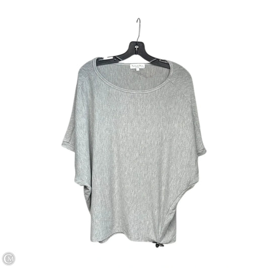 Top Short Sleeve Basic By Michael Stars In Grey, Size: L