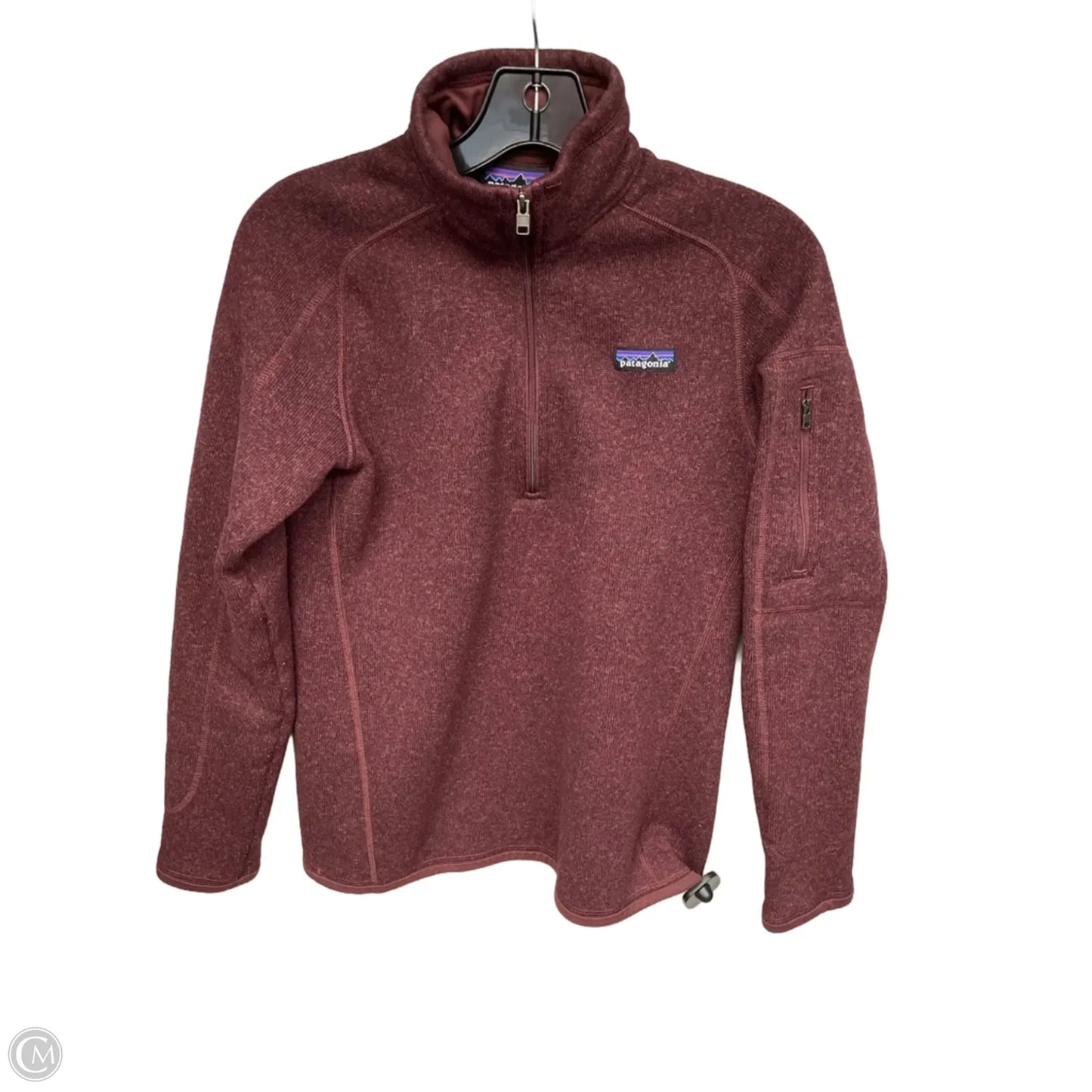 Athletic Jacket By Patagonia In Purple, Size: M