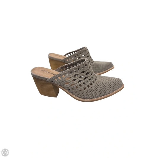 Shoes Heels Block By Jeffrey Campbell In Grey, Size: 9