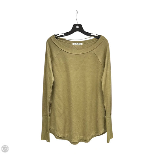 Top Long Sleeve By We The Free In Green, Size: S