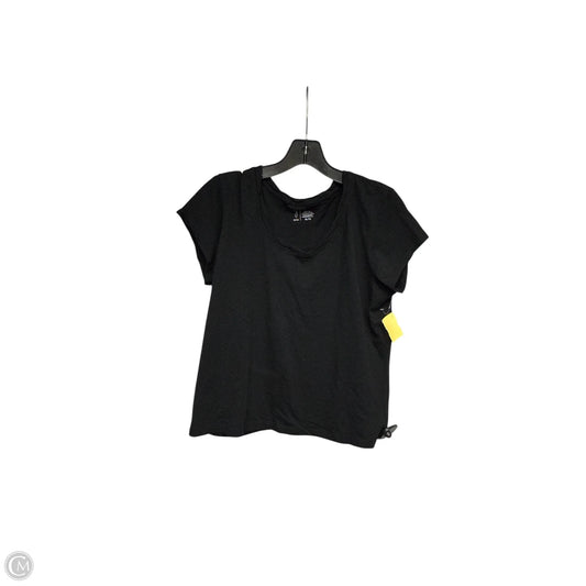 Top Short Sleeve Basic By Joie In Black, Size: Xl