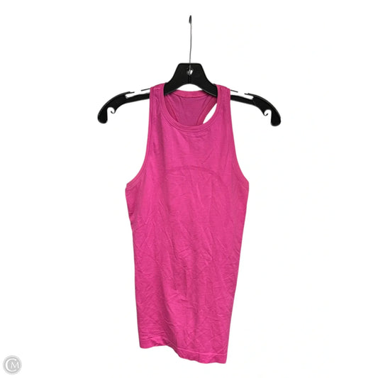 Athletic Tank Top By Lululemon In Pink, Size: S