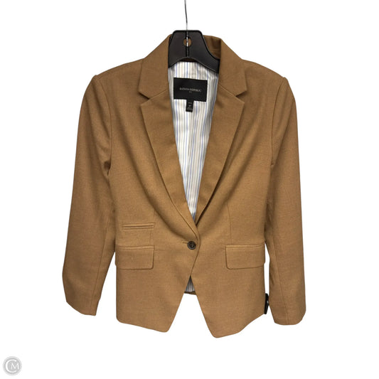 Blazer By Banana Republic In Brown, Size: 2p