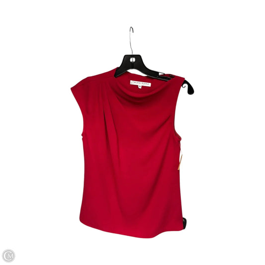 Top Sleeveless By Trina Turk In Red, Size: Xs
